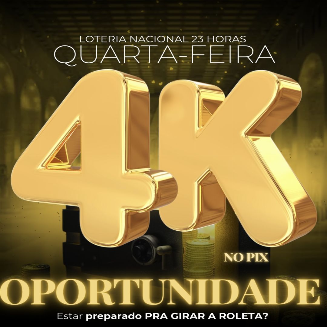 RAPIDINHA 23:00 HORAS 4.000,00 MIL NO PIX QUARTA-FEIRA