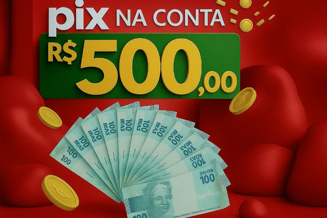100 PARTICIPANTES PRÊMIO 500,00 reais no pix